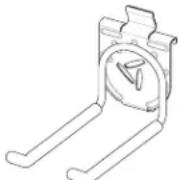 Gladiator GAWA4PBSJG - INSTALLATION INSTRUCTION OF HOOKS, BINS AND BASKETS - 10