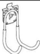 Gladiator GAGP24WRHY - AVAILABLE HOOKS - SOLD SEPARATELY - 1
