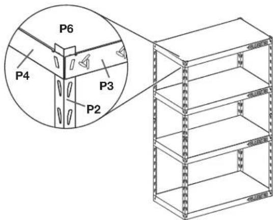 Gladiator GARC304RGG - Support Beam Orientation - 2