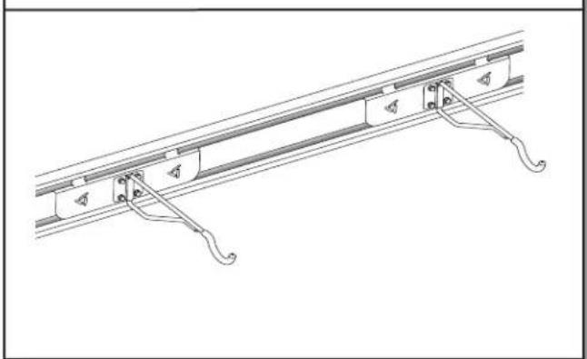 Gladiator GAWUXBMTH - Install the Horizontal Bike Hook - 1