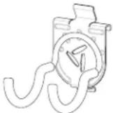 Gladiator GAWT086PBY - INSTALLATION INSTRUCTION OF HOOKS, BINS AND BASKETS - 7