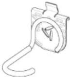 Gladiator GAACGE4PPM - INSTALLATION INSTRUCTION OF HOOKS, BINS AND BASKETS - 2