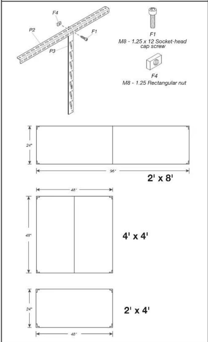 Gladiator GALS28M2KG - Attach the ceiling brackets - 7