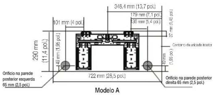 BEKO BEHPG 096 - Instalação da unidade interior - 1