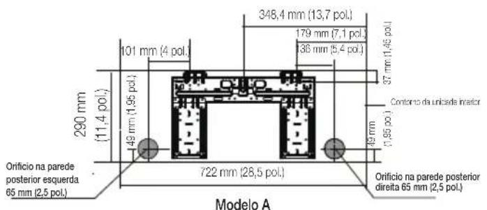 BEKO BEHPG 186 - Instalação da unidade interior - 1