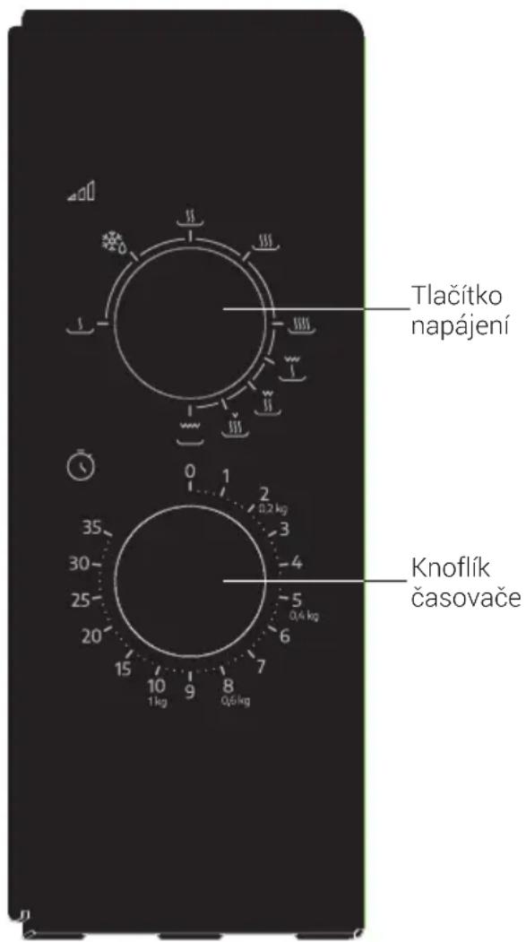 BEKO MGF23300B2 - Ovládací panel - 1