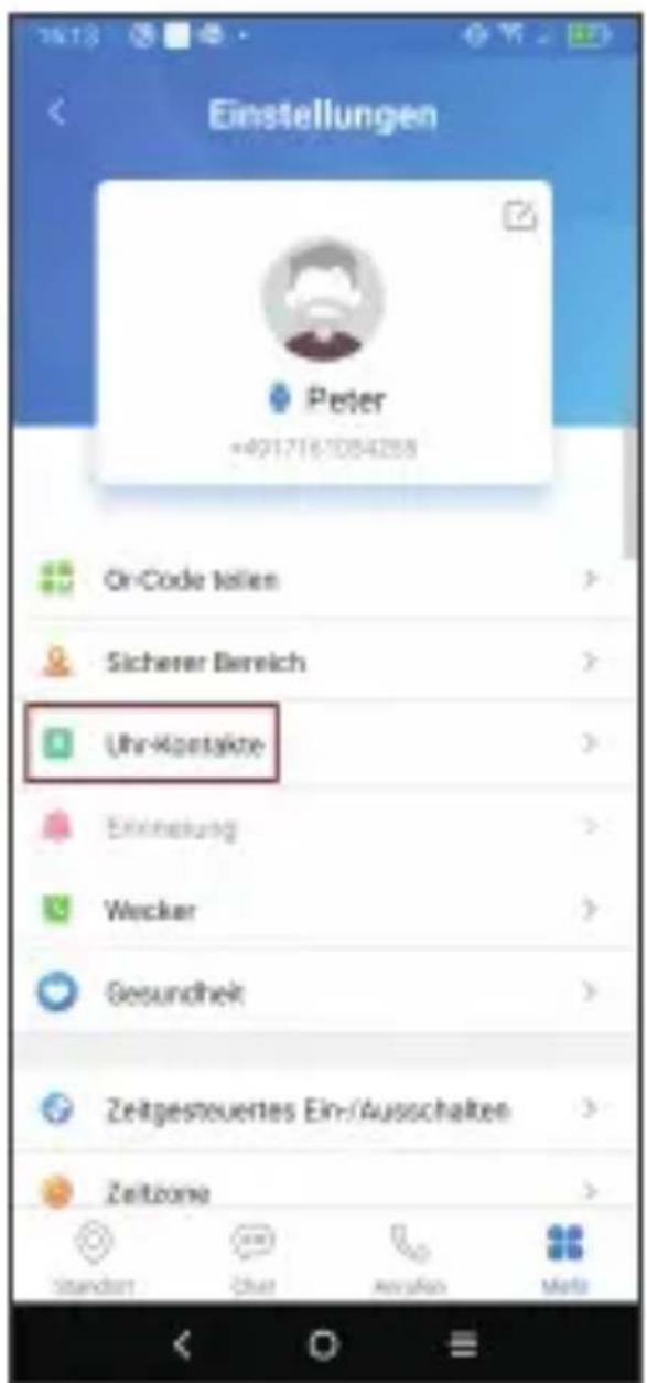 TCL MOVETIME MT43A - Kontakte hinzufügen - 2