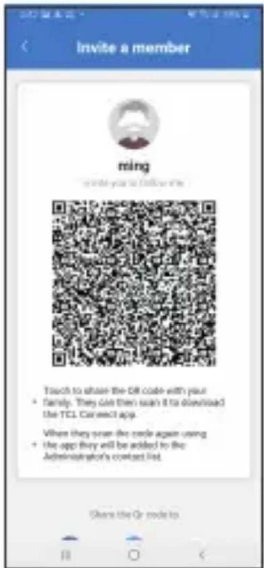 TCL MOVETIME MT43A - Selezionare Condividi codice QR. - 1