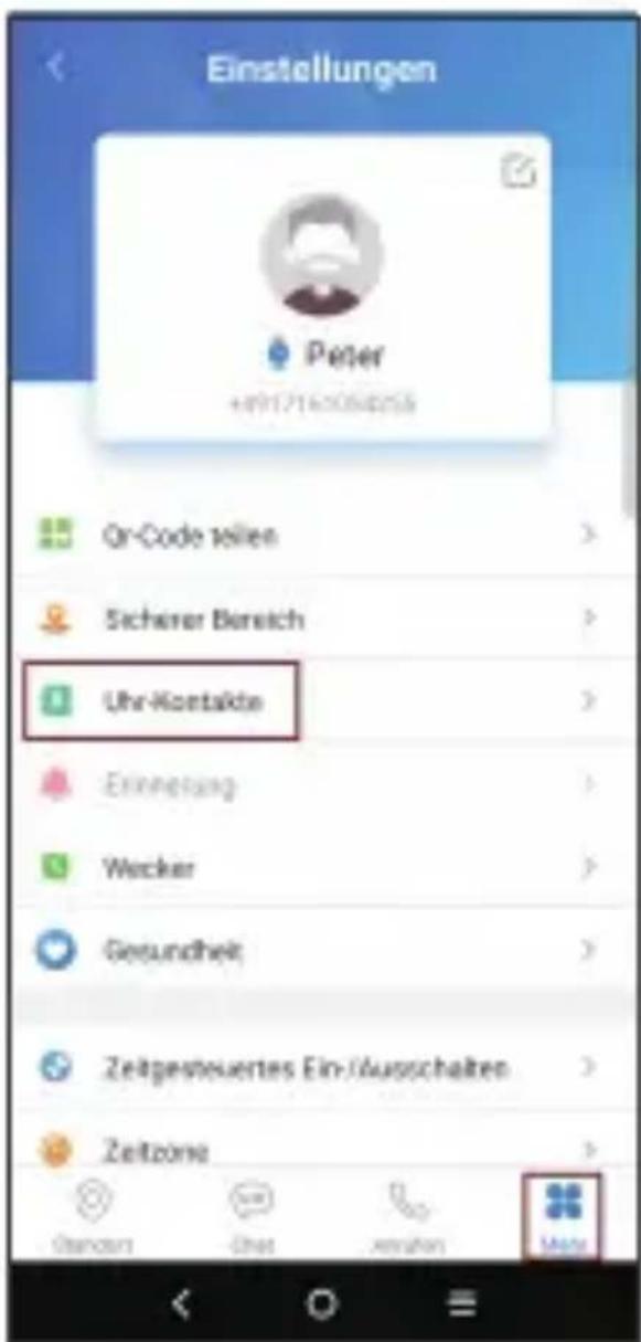 TCL MOVETIME MT43A - Kontakte über QR-Codes hinzufügen - 1