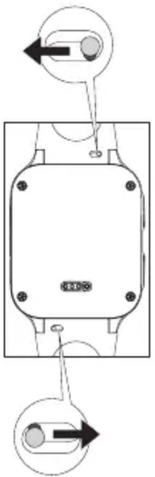 TCL MOVETIME MT43A - Armband Armband entfernen - 1