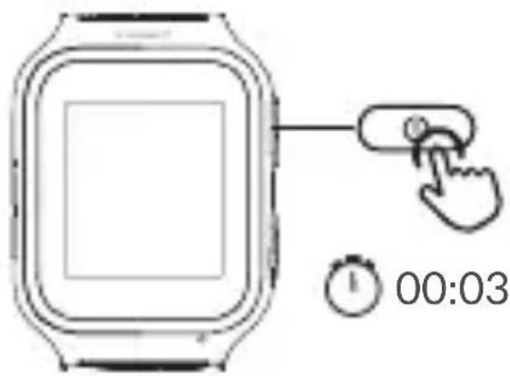 TCL MOVETIME MT43A - Accensione dell'orologio - 1