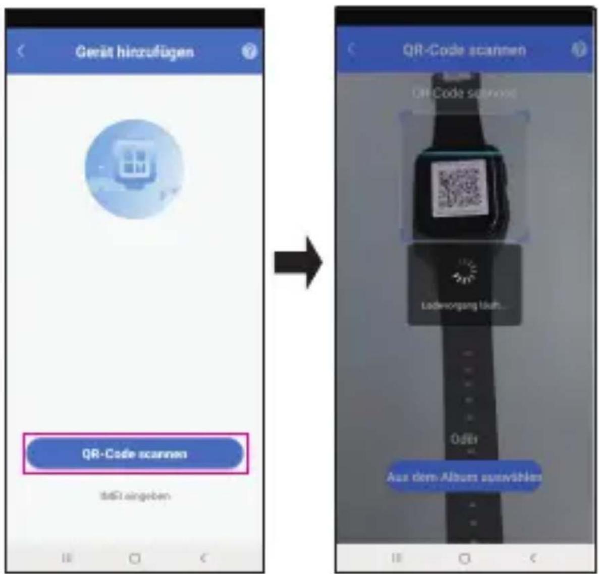 TCL MOVETIME MT43A - Berühren Sie Watch hinzufügen - 3