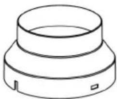BEKO BHCA66741BBB - Afvoerkanaal adapter - 1