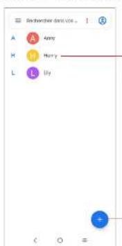 TCL 20 5G - Consulter vos Contacts - 1