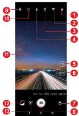 TCL 20 5G - Utiliser une touche de raccourci - 1