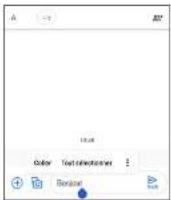 TCL 20 5G - Modifier le texte - 2