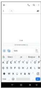 TCL 20 5G - Rédiger un nouveau message - 1