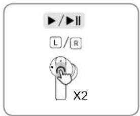 TCL MOVEAUDIO Air - Commandes de lecture - 1