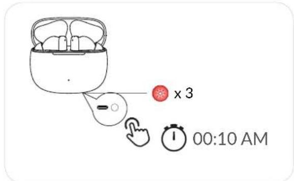 TCL MOVEAUDIO Air - Réinitialiser les écouteurs - 1
