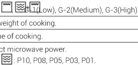 BEKO BMCI 44313 FBG - Parameter selector - 2