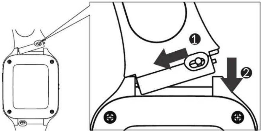 TCL MOVETIME MT46 - Fixation des nouveaux bracelets - 1