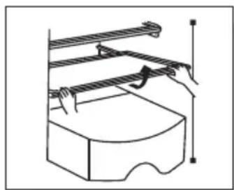 TCL RP505SWE1 - Metodo di smontaggio e montaggio degli accessori - 1