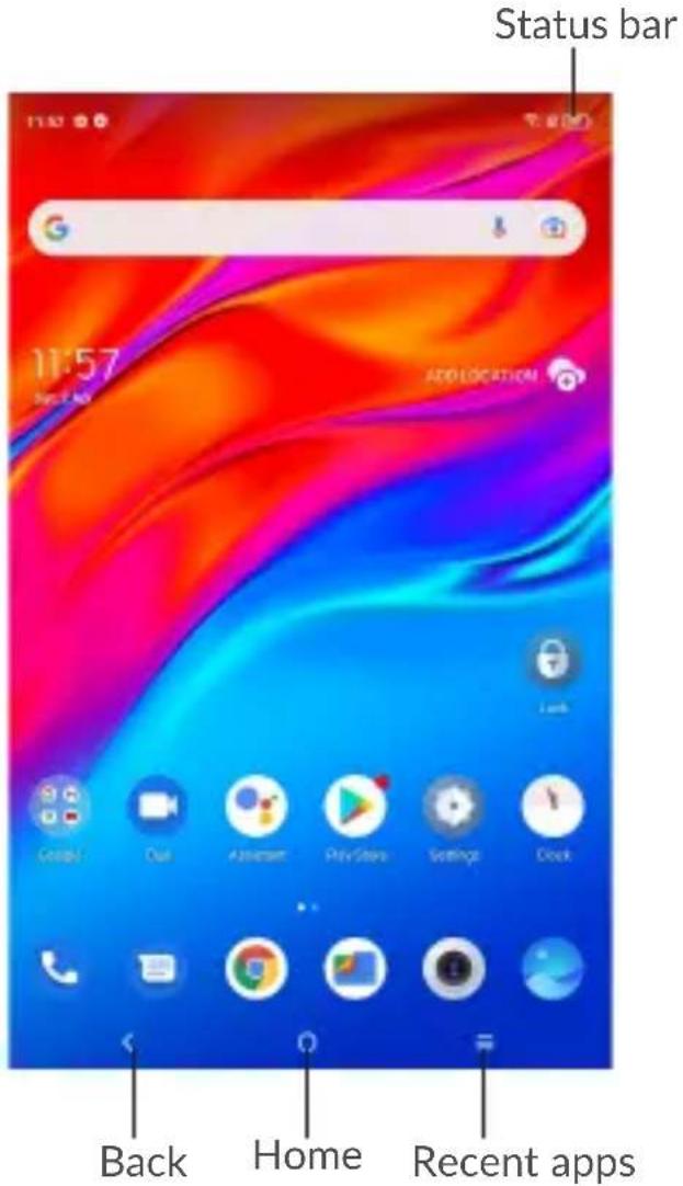 TCL TKEE MID - Home screen - 1