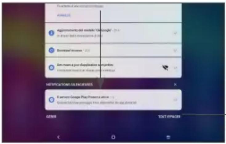 TCL TAB 10V - Volet des notifications - 1