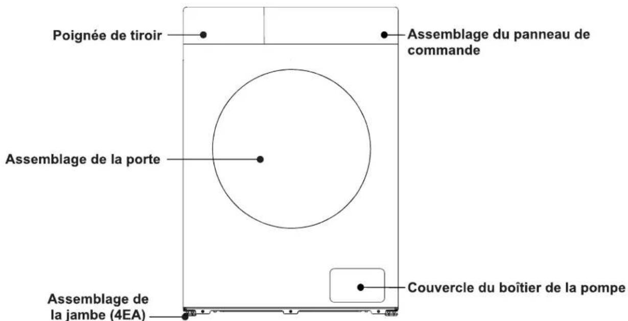 TCL FF0714WA1 - LA MACHINE EST UNIQUEMENT À USAGE DOMESTIQUE - 1