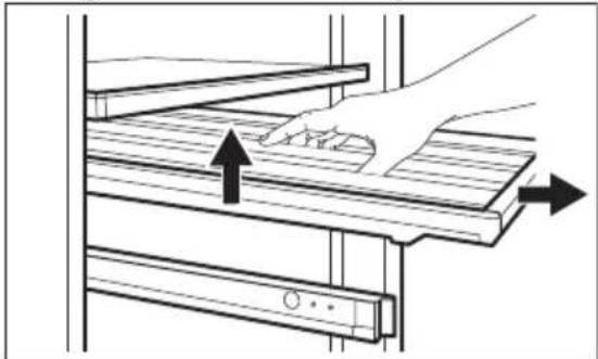 ELECTROLUX EWUD140B8B - Fjerne hyller - 1