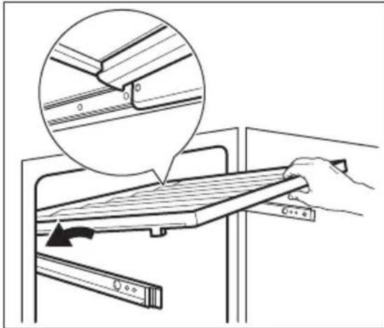 ELECTROLUX EWUD140B8B - Installere hyller - 1