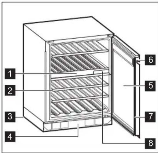 ELECTROLUX EWUD140B8B - Produktoversikt - 1