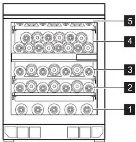 ELECTROLUX EWUD140B8B - Skladovanie vina - 2
