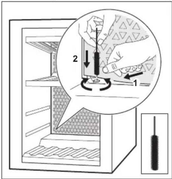ELECTROLUX EWUD140B8B - Nedre avlp - 1