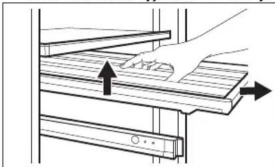 ELECTROLUX EWUD140B8B - Vvjmuti polic - 1