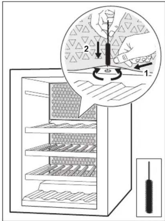 ELECTROLUX EWUD140B8B - Horní odtok - 1