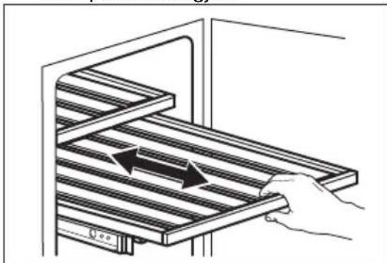 ELECTROLUX EWUD140B8B - Installere hyller - 3