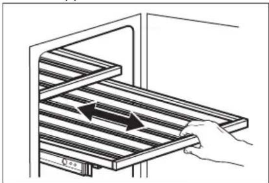 ELECTROLUX EWUD140B8B - Installazione dei ripiani - 3