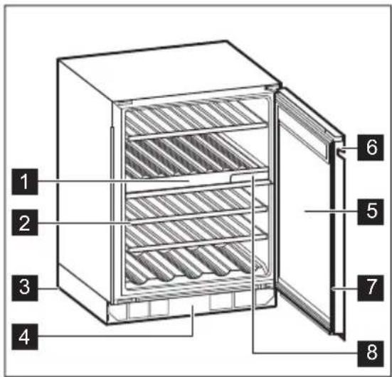 ELECTROLUX EWUD140B8B - Produktübersicht - 1