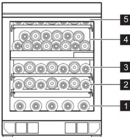 ELECTROLUX EWUD140B8B - Forvaringshyllor - 1