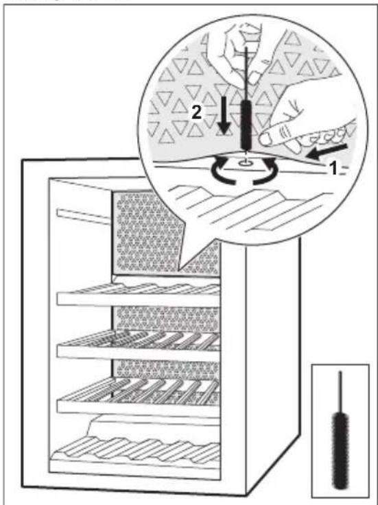 ELECTROLUX EWUD140B8B - Horny odtok - 1