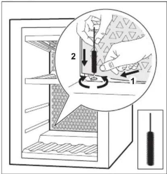 ELECTROLUX EWUD140B8B - Spodny odtok - 1