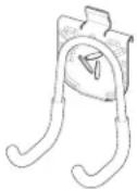 Gladiator GAWUXXTWRH - INSTRUCCIONES PARA LA INSTALACIÓN DE GANCHOS, RECIPIENTES Y CESTAS - 5