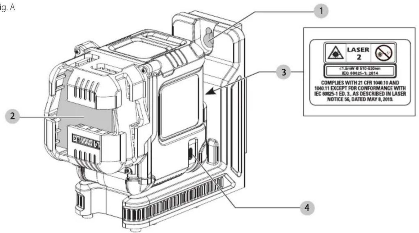 DEWALT DCLE14301G - Composants - 1