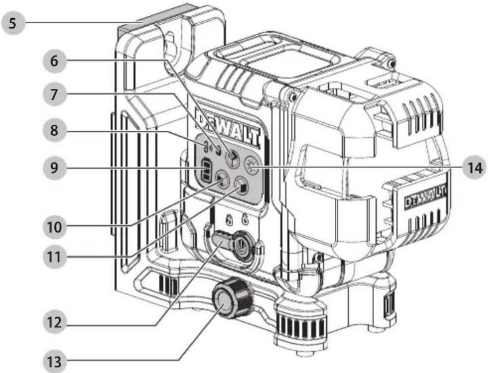 DEWALT DCLE14301G - Composants - 3