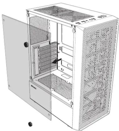 ANTEC AX26 RGB Elite - REMOVE SIDE PANEL - 1