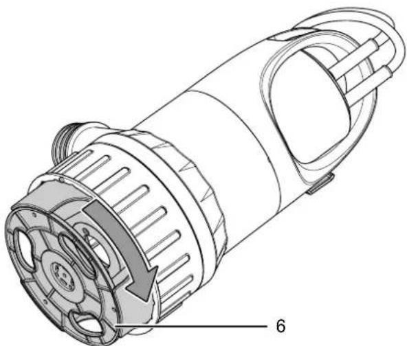 TROTEC TCW 900 - Changement entre le mode eaux claires et eaux usées - 3