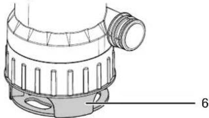 TROTEC TCW 900 - Changement entre le mode eaux claires et eaux usées - 2