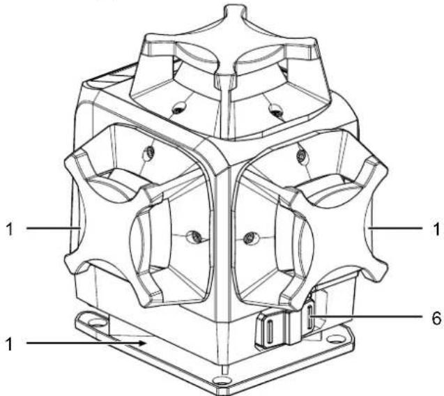 TROTEC BD8A - Avant de l'appareil - 2