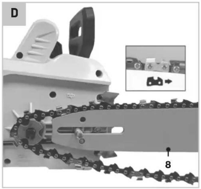 Vonroc CS507AC - ELECTRIC CHAINSAW CS507AC - 7